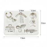 Molde Silicona Médico Premium